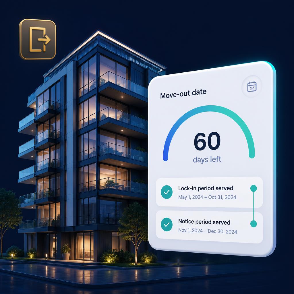 Move-out lifecycle card