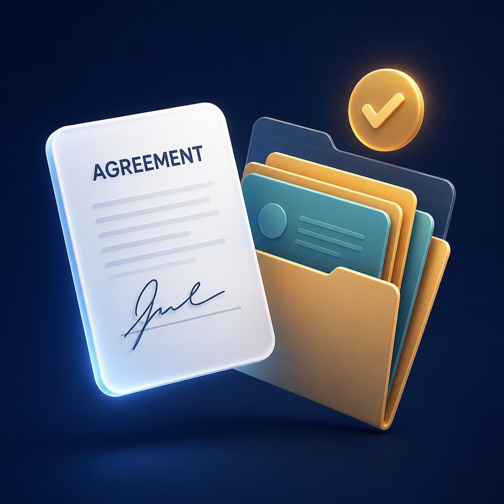 Resident agreement document